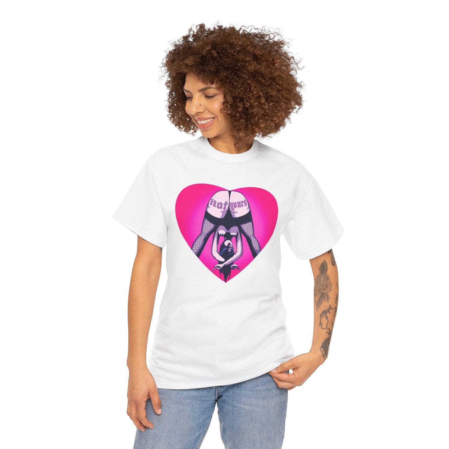 Not Yours Unisex Heavy Cotton Tee
