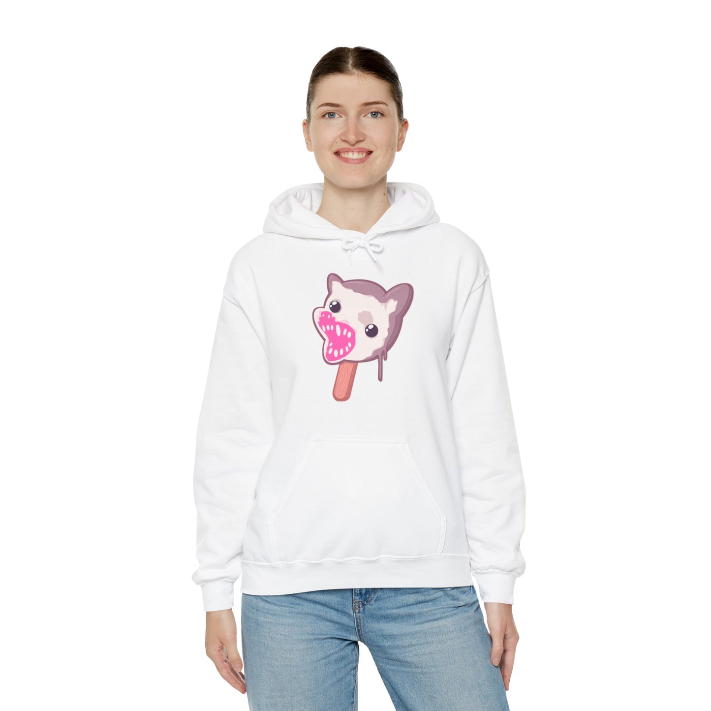 Opossum Popsicle Unisex Heavy Blend Hooded Sweatshirt