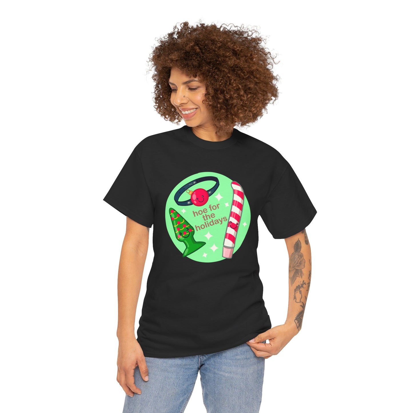 Hoe For The Holidays Unisex Heavy Cotton Tee