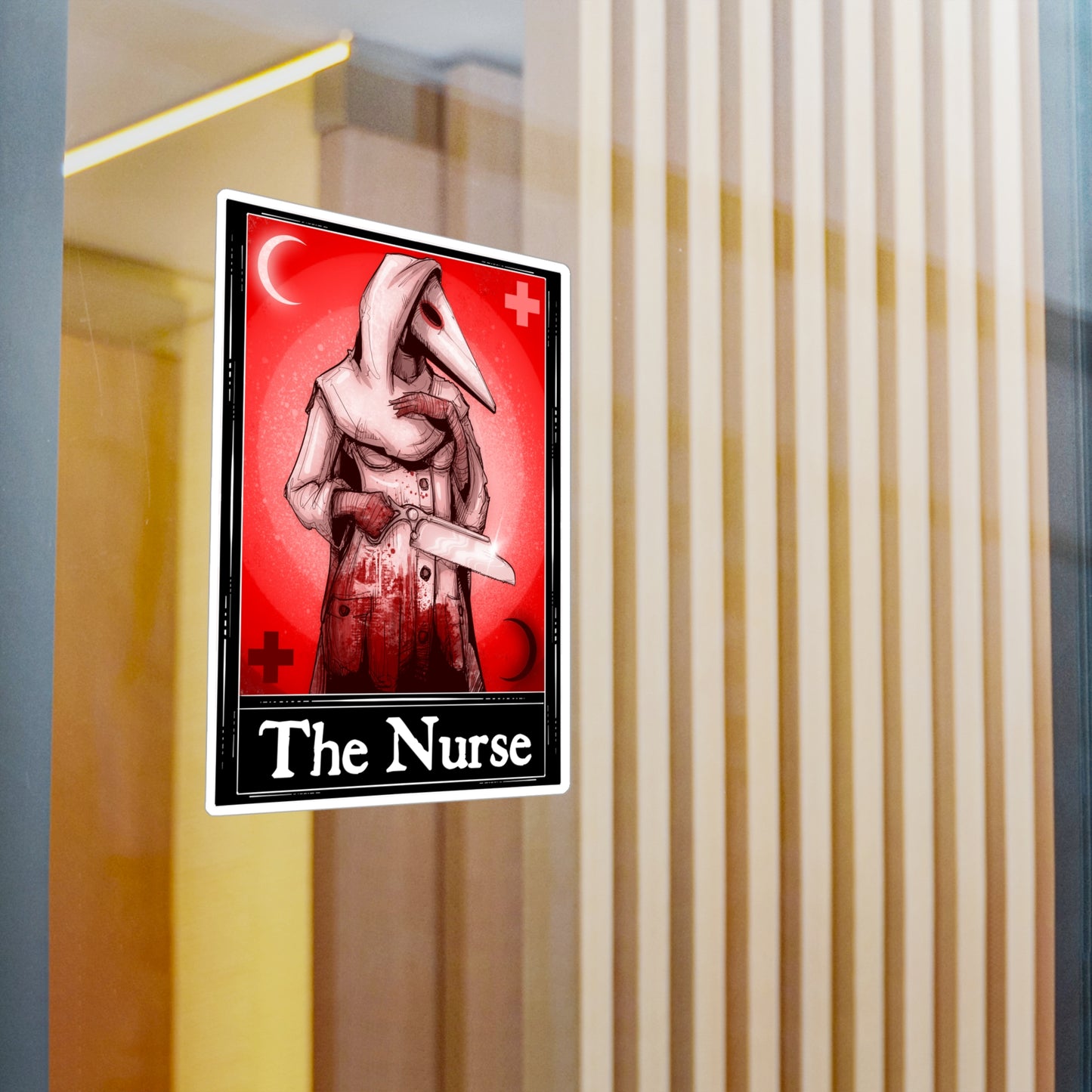 The Nurse Tarot Kiss-Cut Vinyl Decal