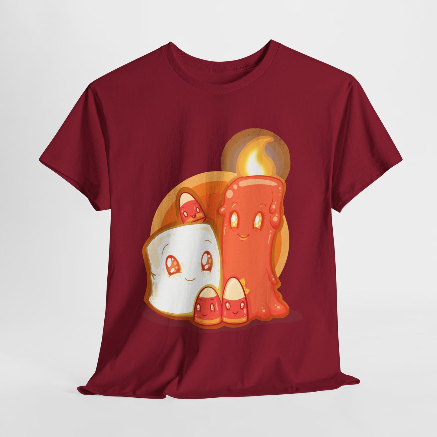 How Candy Corn Is Made Unisex Heavy Cotton Tee