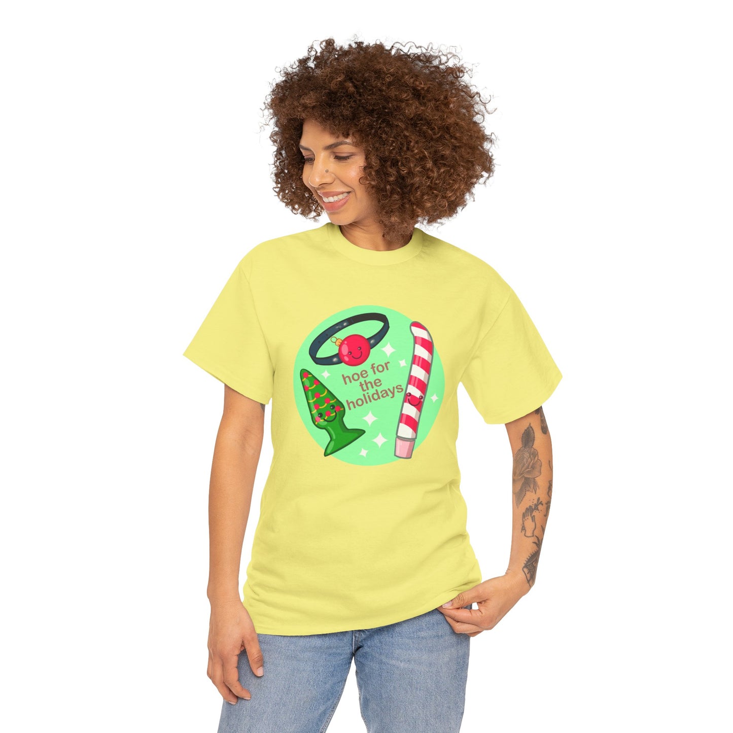 Hoe For The Holidays Unisex Heavy Cotton Tee