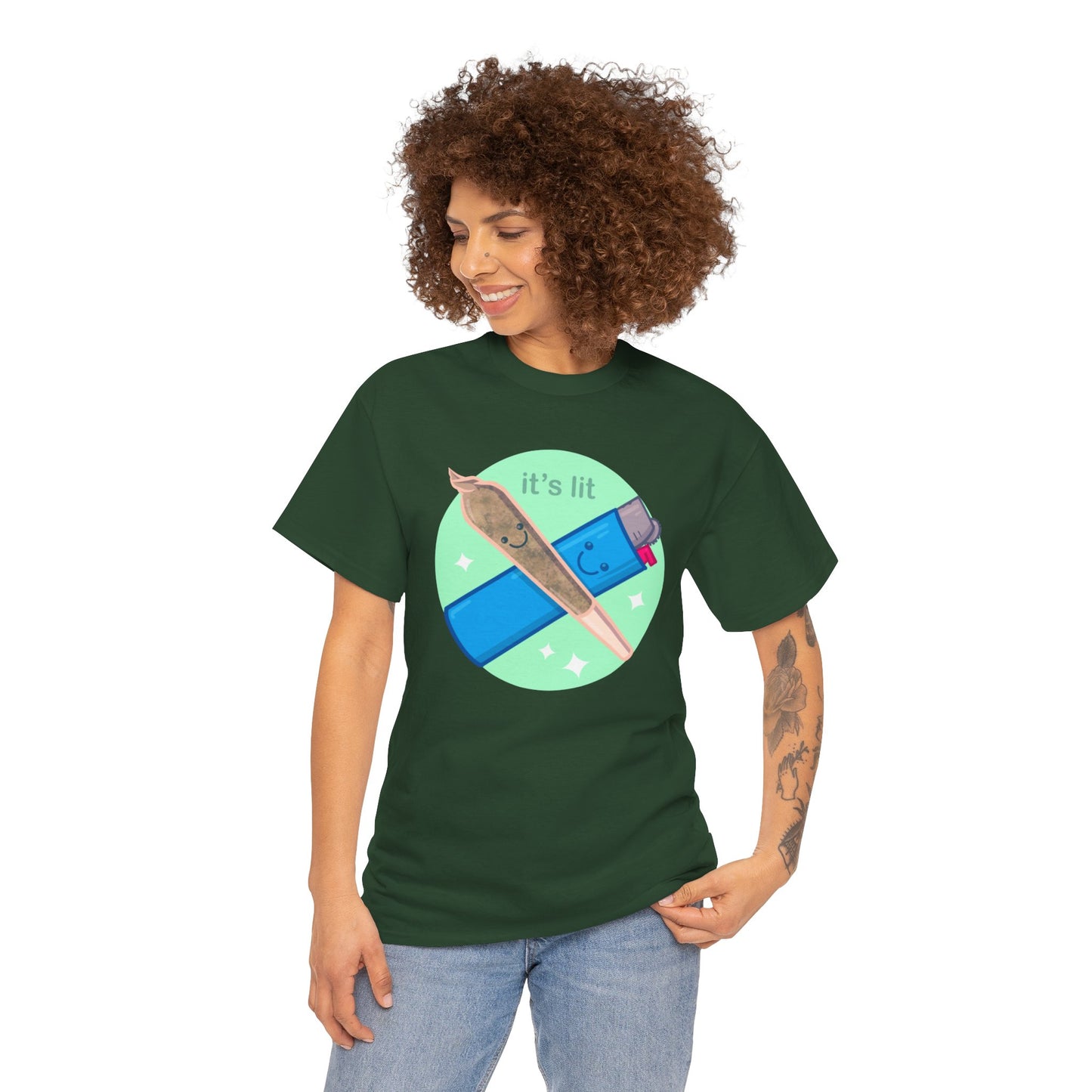 It's Lit Unisex Heavy Cotton Tee