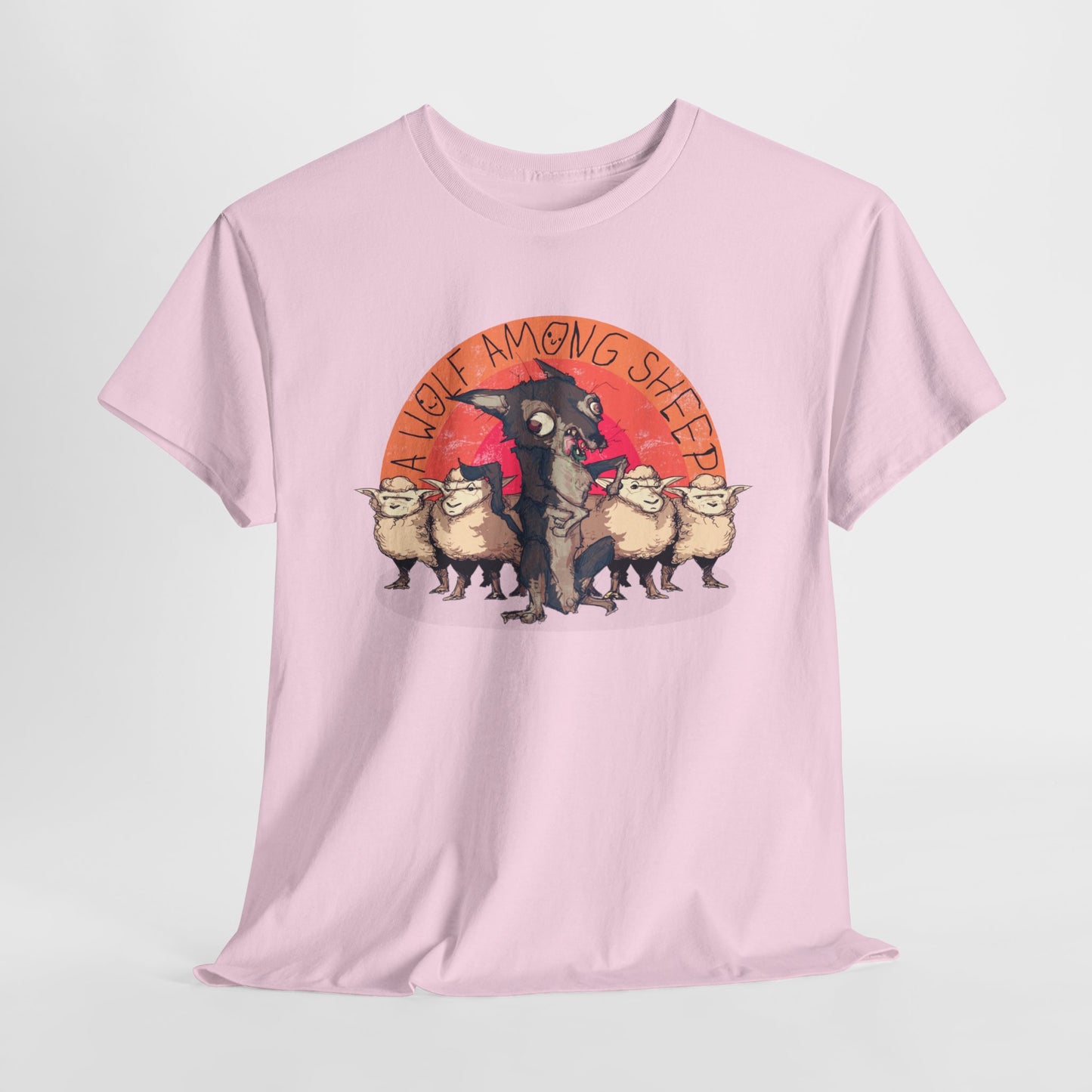 A Wolf Among Sheep Unisex Heavy Cotton Tee