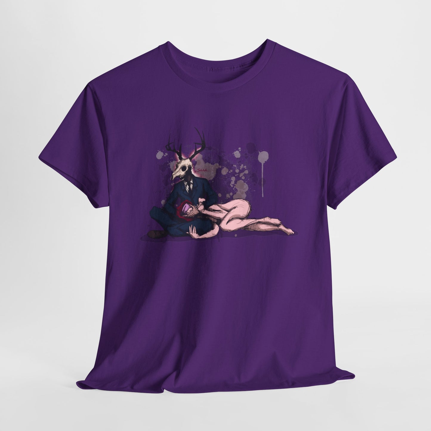 Deer Daddy Series 1: Shh Unisex Heavy Cotton Tee