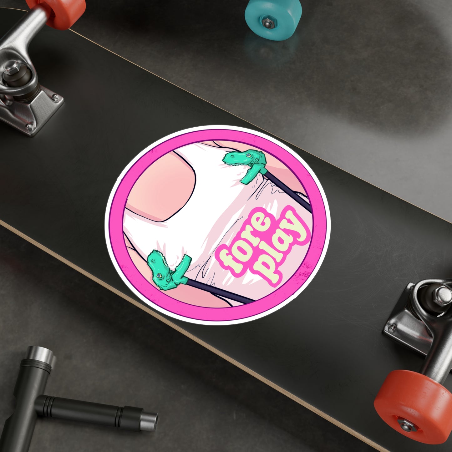 Foreplay 1 Kiss-Cut Vinyl Decal