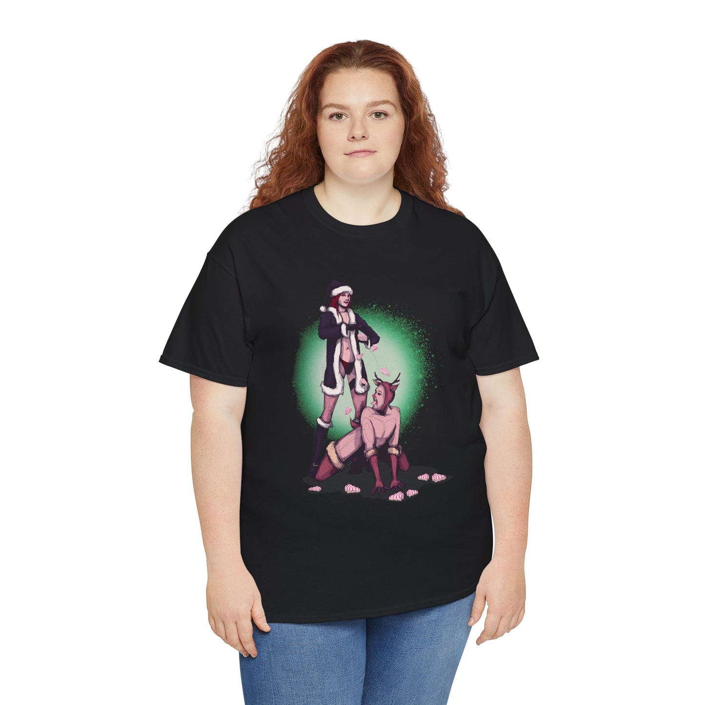 Christmas Rain Unisex Heavy Cotton Tee