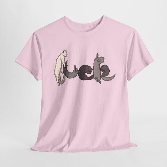 Sleeping Cats Unisex Heavy Cotton Tee