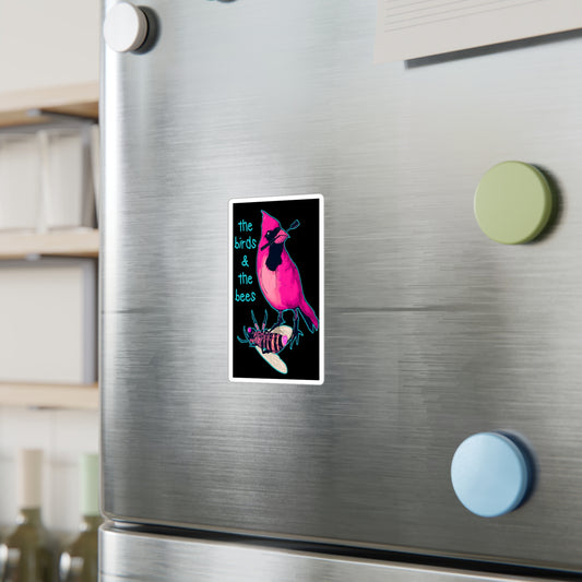 The Birds & The Bees Kiss-Cut Vinyl Decal