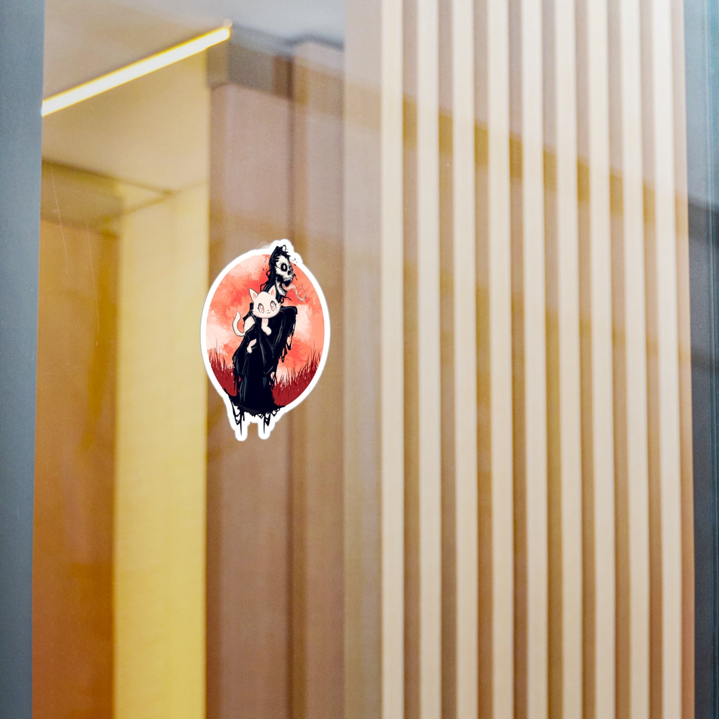 Cat Person Kiss-Cut Vinyl Decal