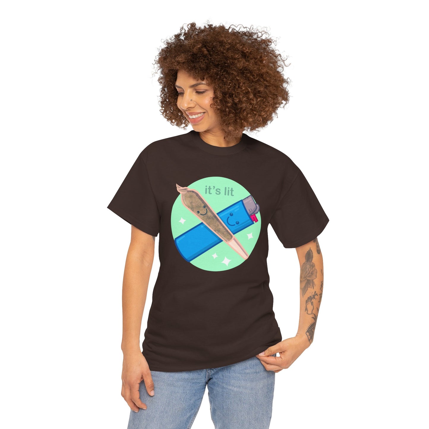 It's Lit Unisex Heavy Cotton Tee
