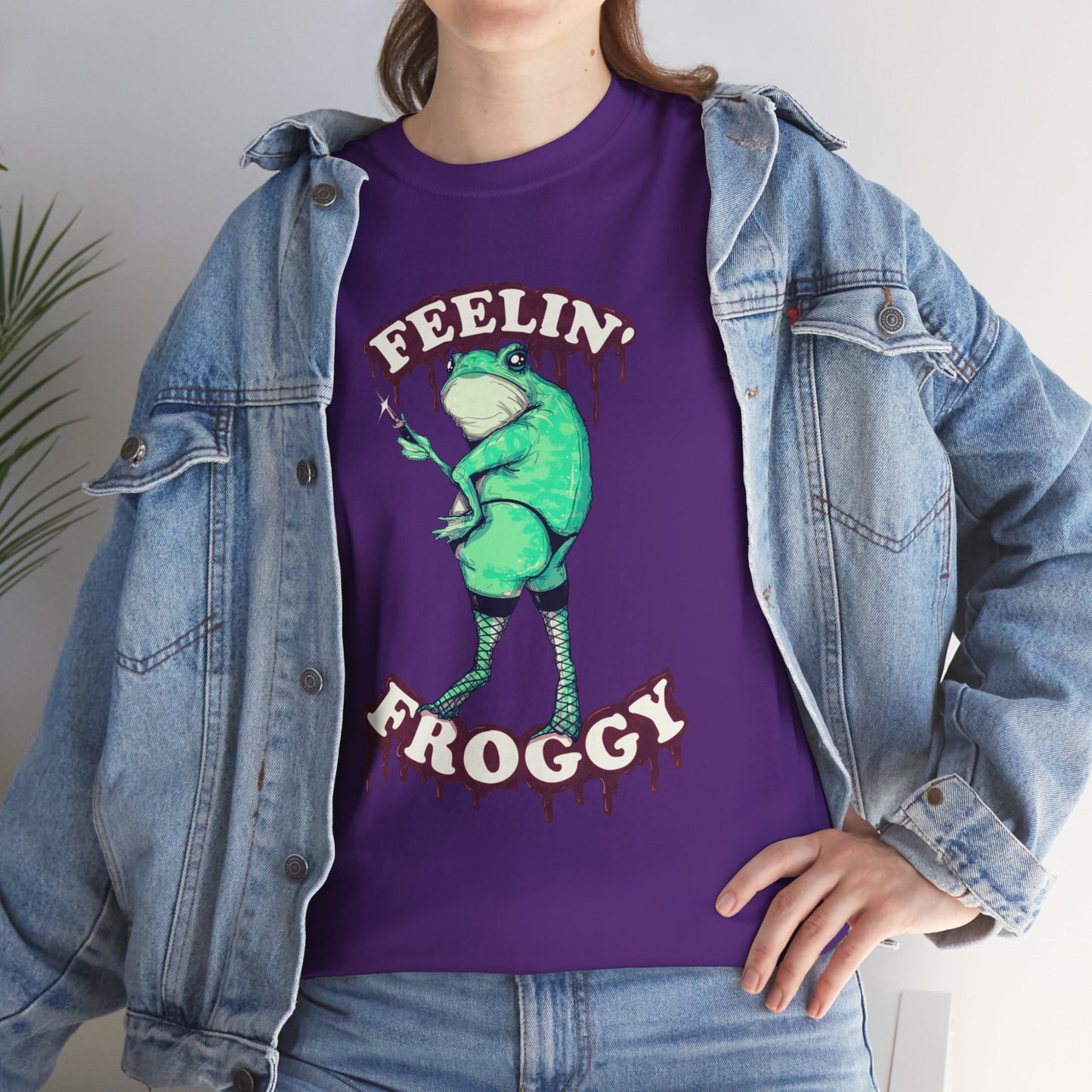 Feelin Froggy Unisex Heavy Cotton Tee