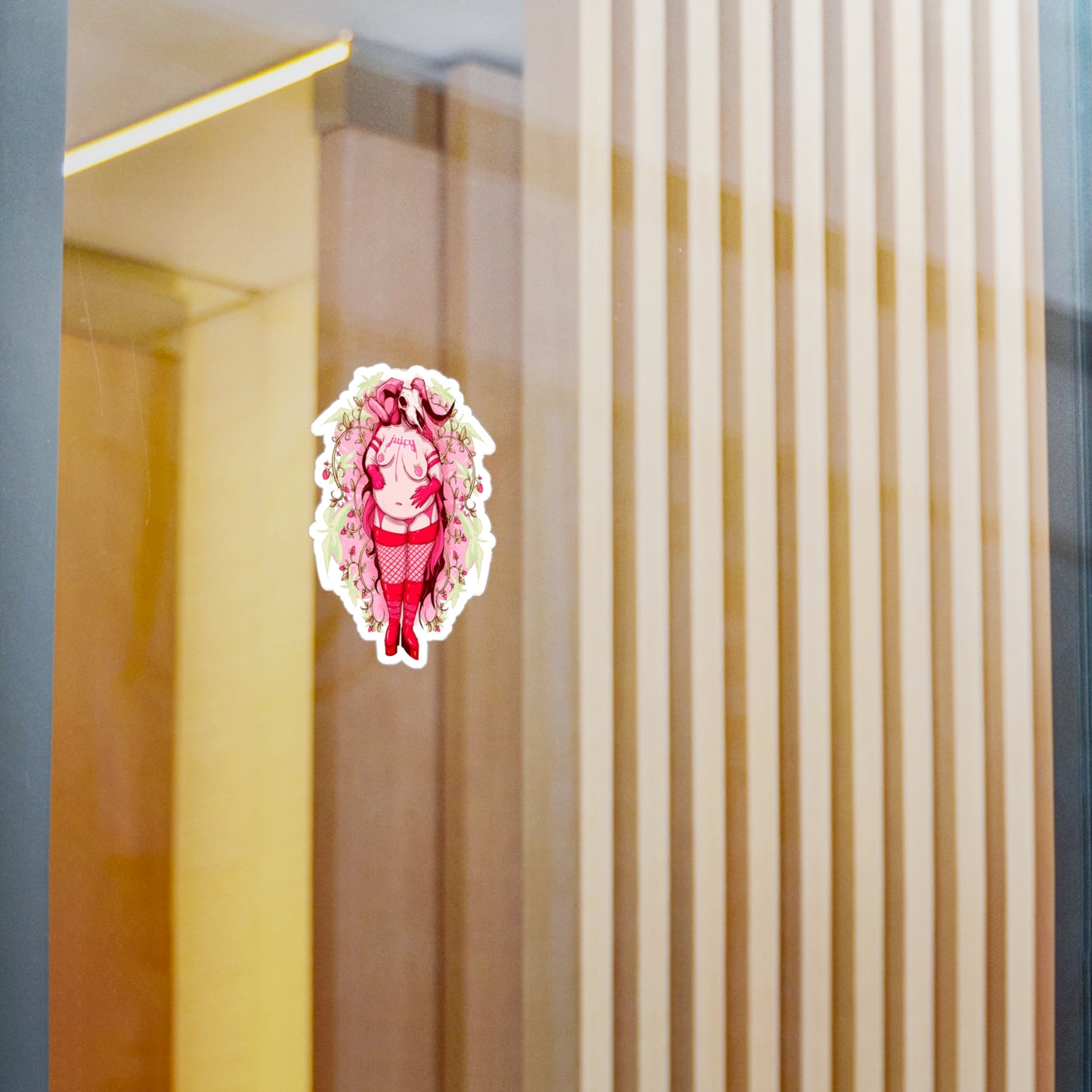 Juicy Kiss-Cut Vinyl Decal