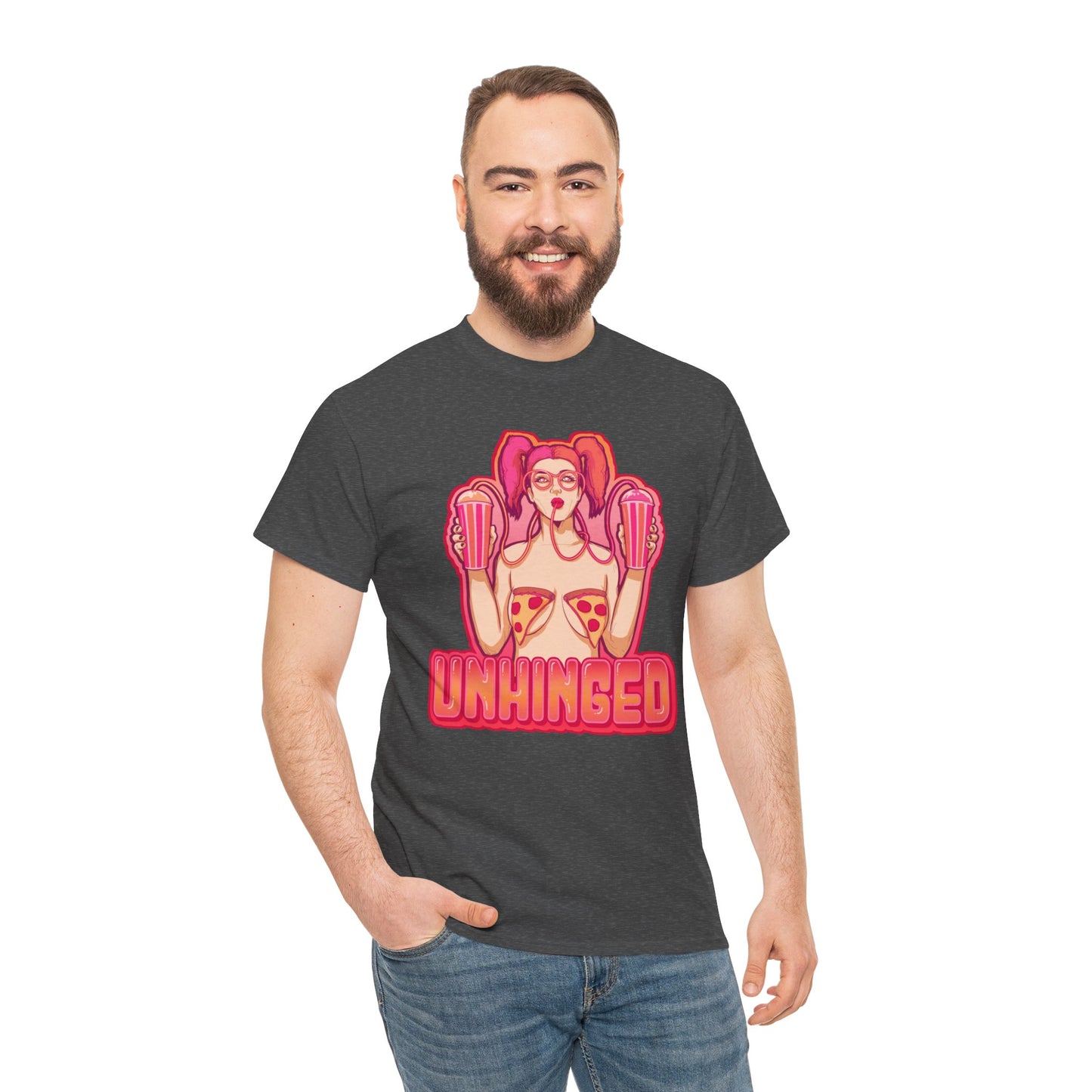 Unhinged Unisex Heavy Cotton Tee