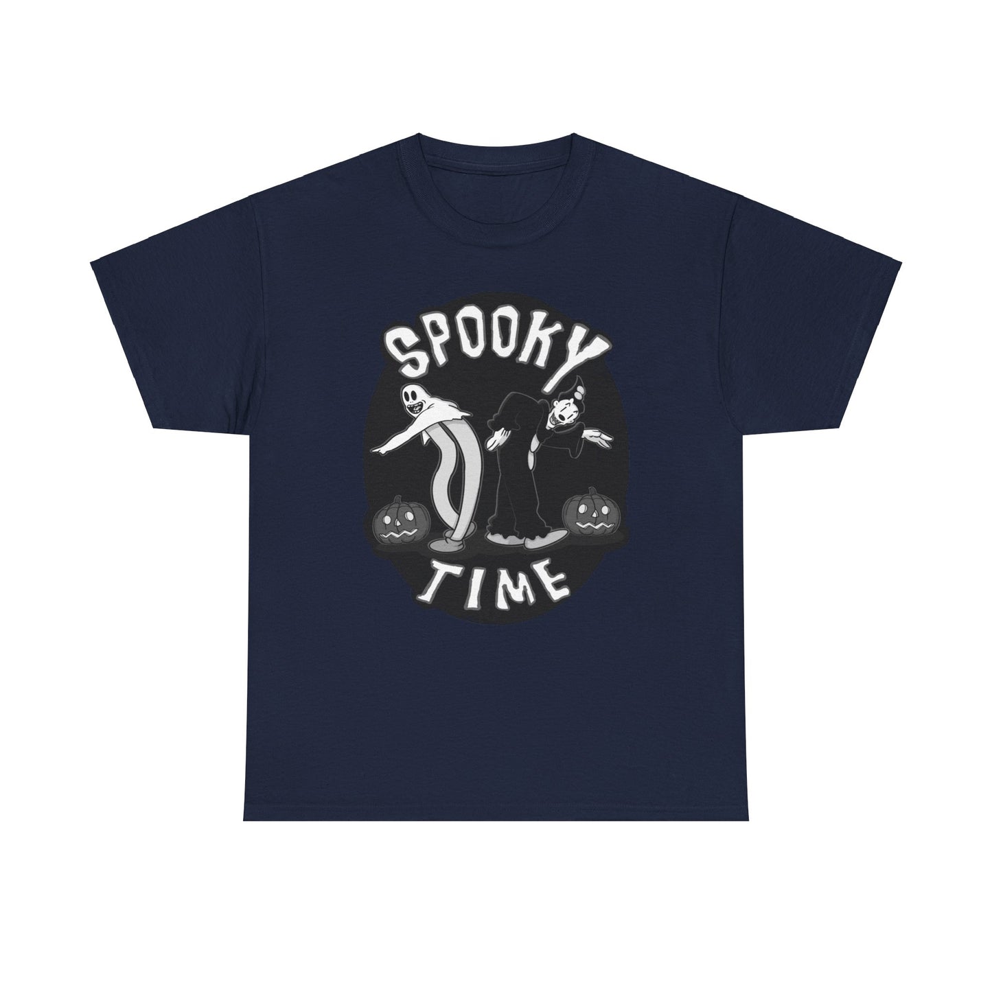 Spooky Time Unisex Heavy Cotton Tee