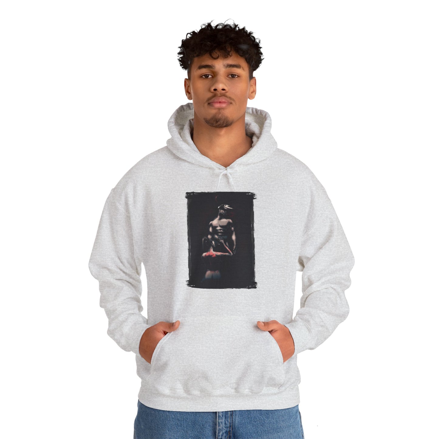 Deer Daddy Series 11: A Light In The Dark Unisex Heavy Blend Hooded Sweatshirt