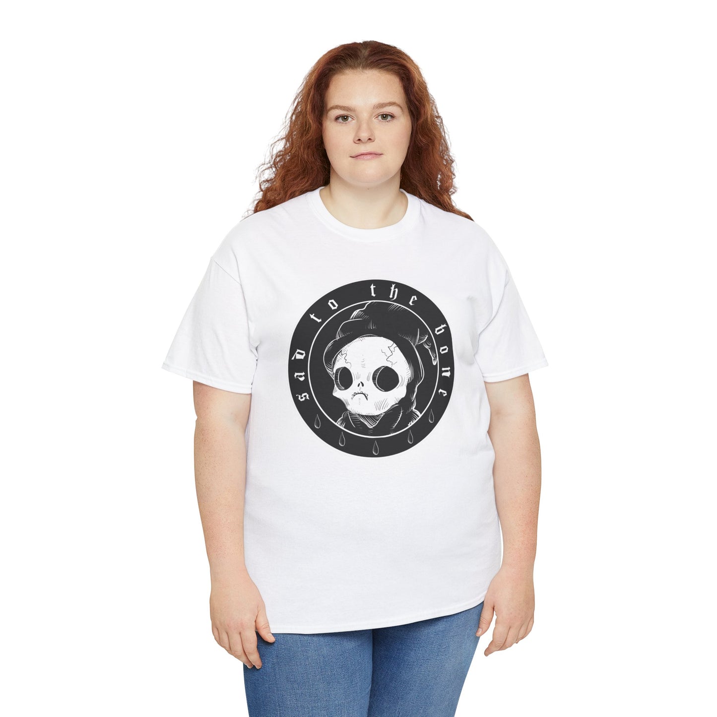 Sad To The Bone Unisex Heavy Cotton Tee