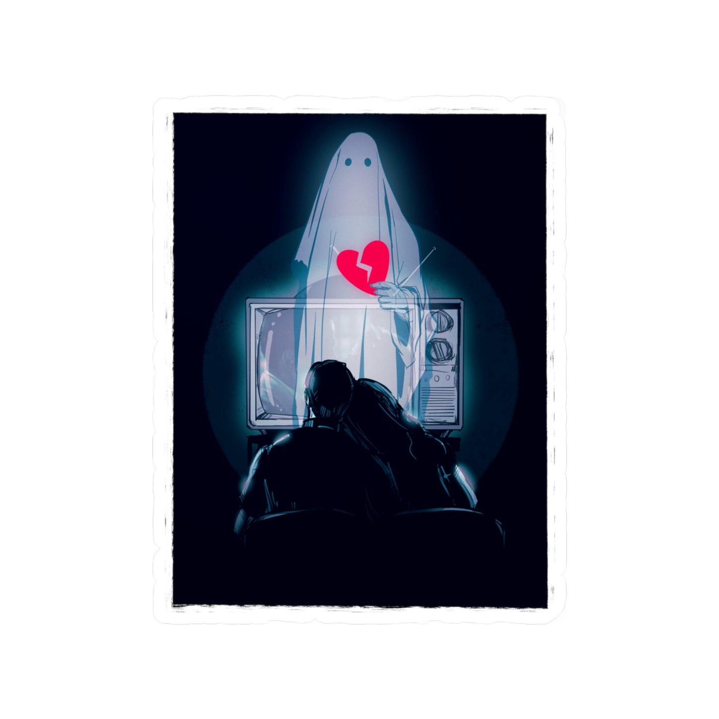 Lost Love Kiss-Cut Vinyl Decal