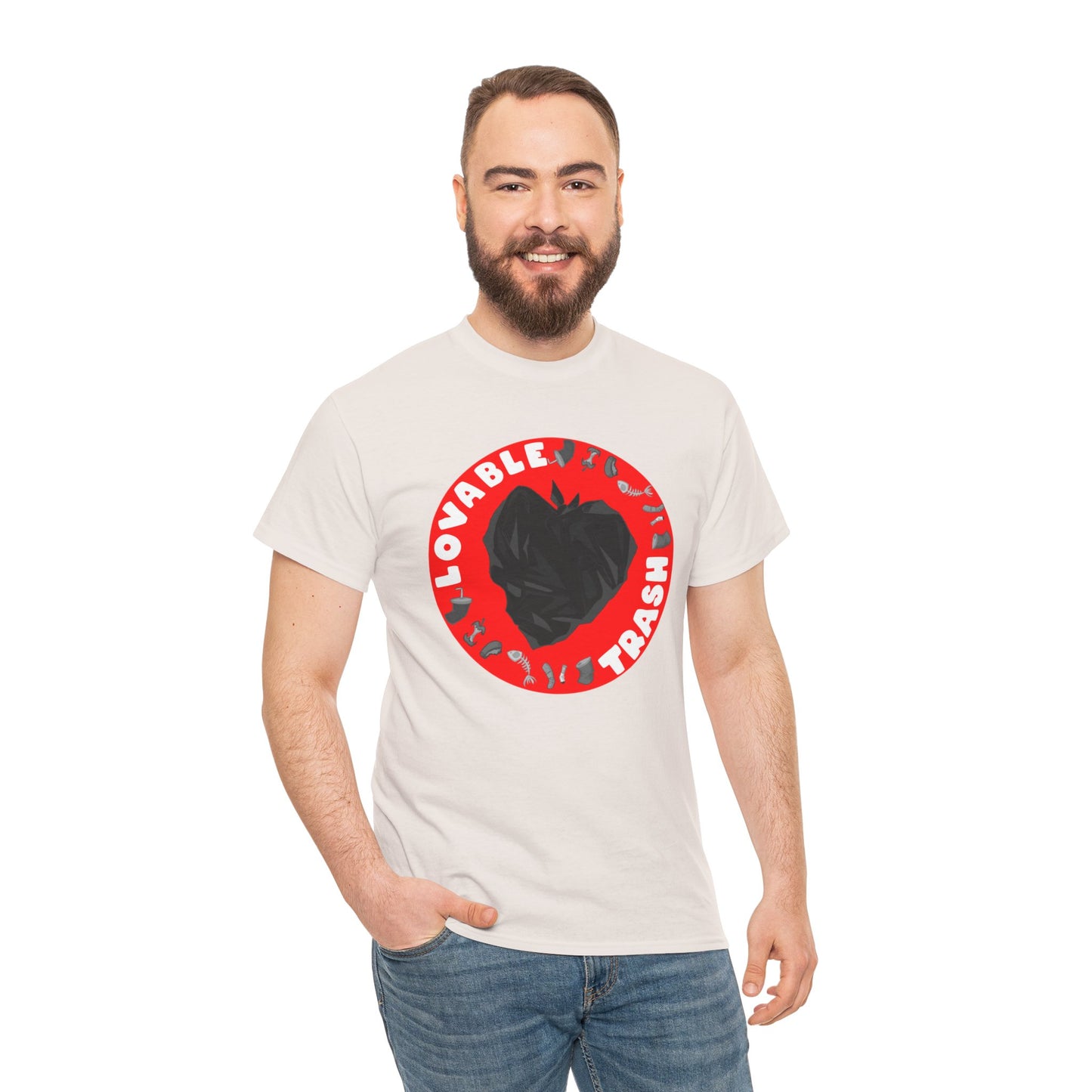 Loveable Trash Unisex Heavy Cotton Tee