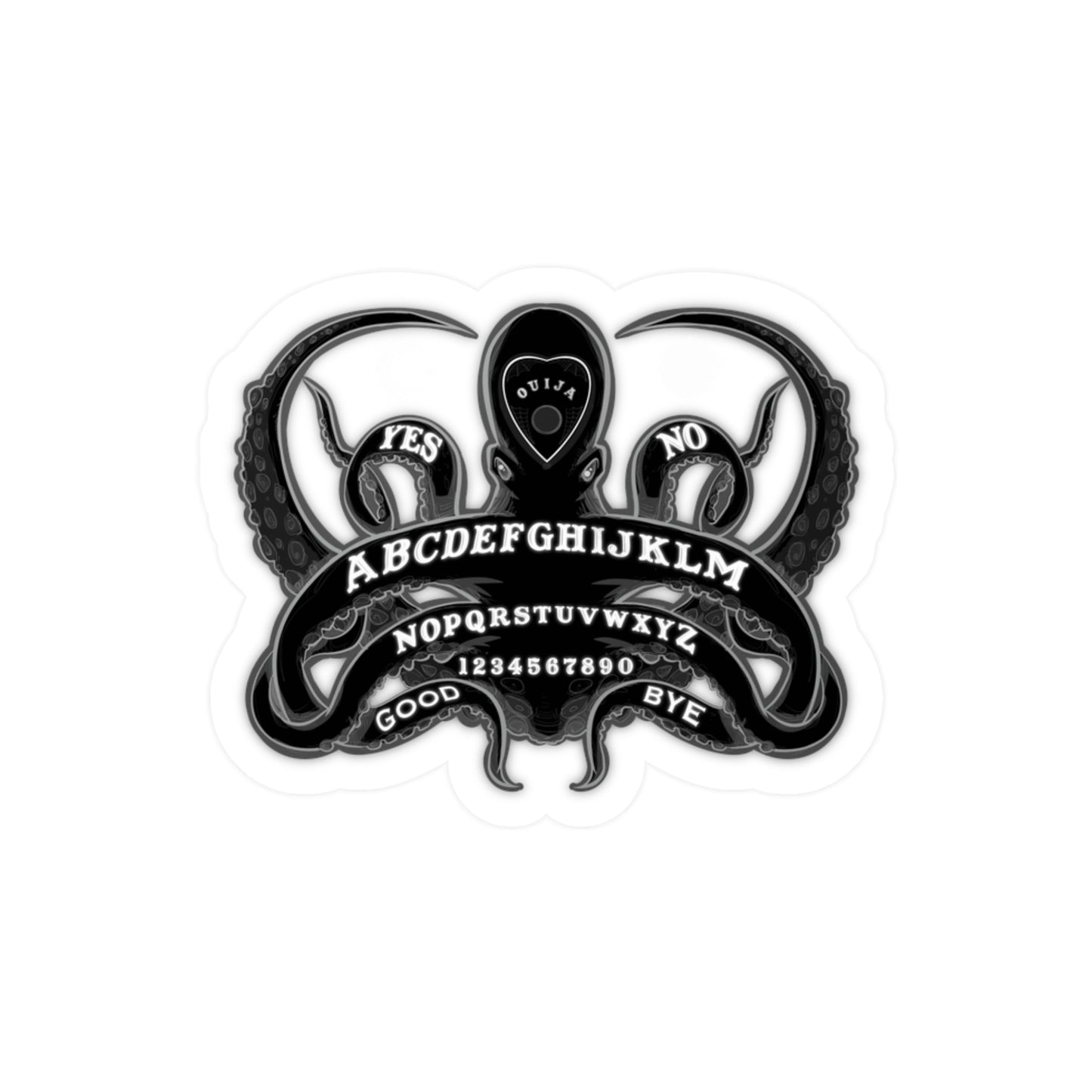 OuijaPuss Kiss-Cut Vinyl Decal