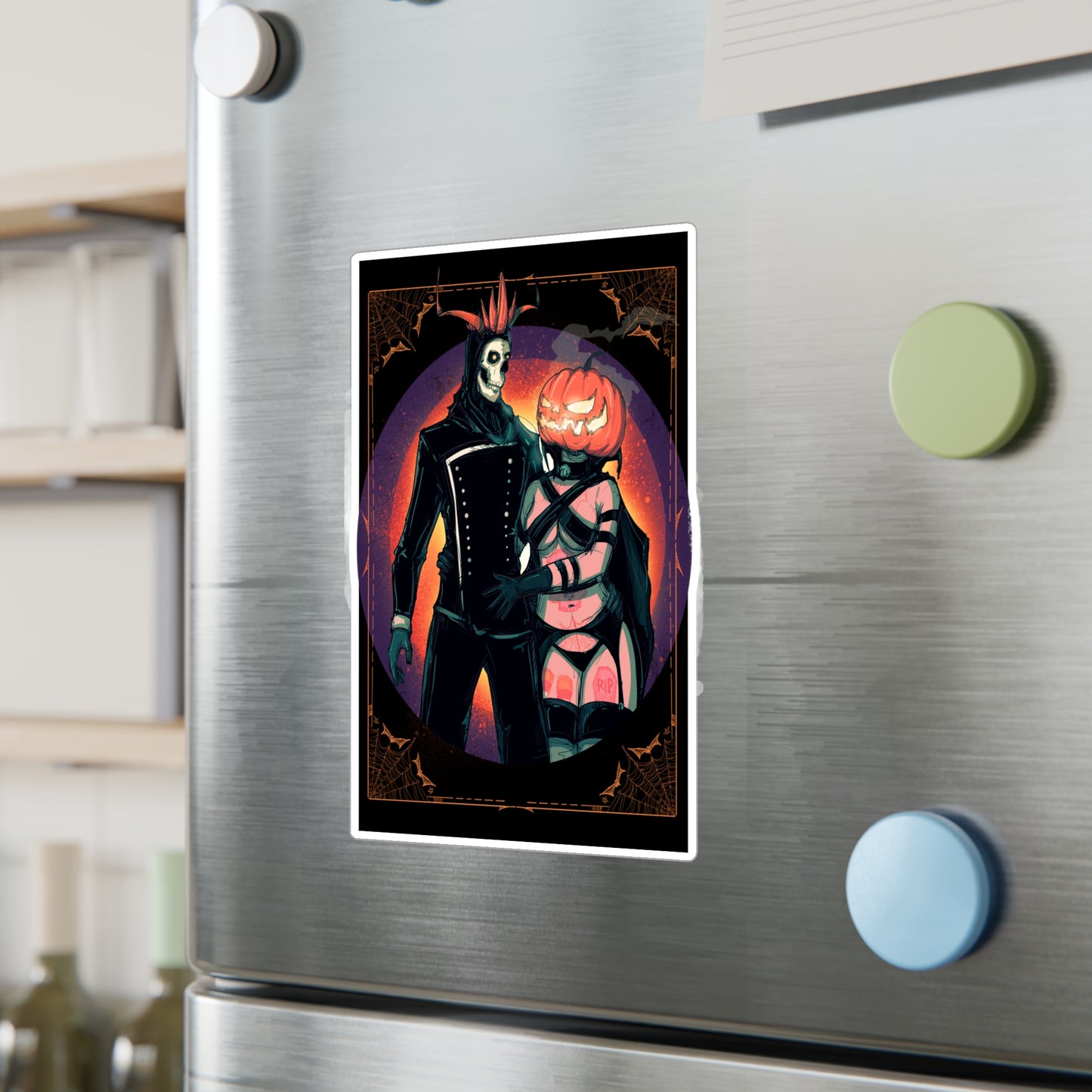 The King & Queen Kiss-Cut Vinyl Decal