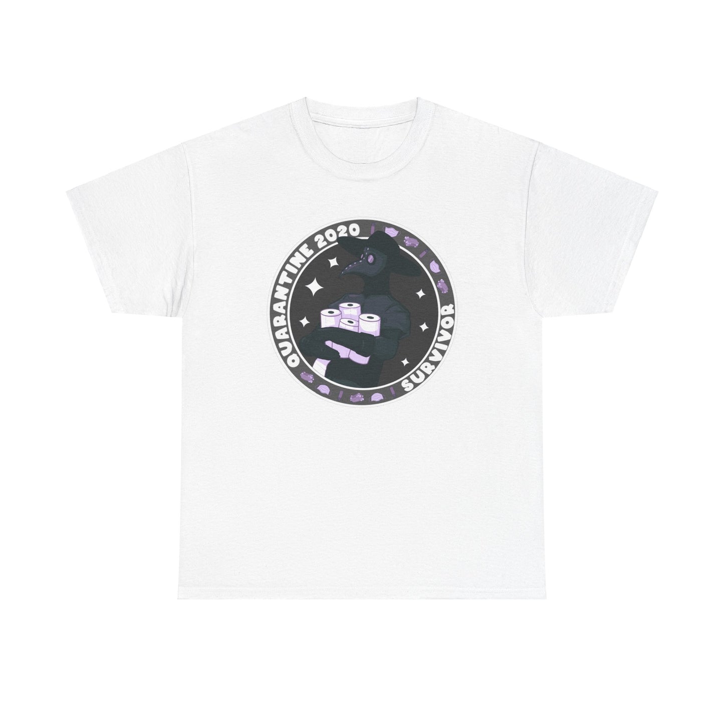 Quarantine 2020 Survivor Unisex Heavy Cotton Tee