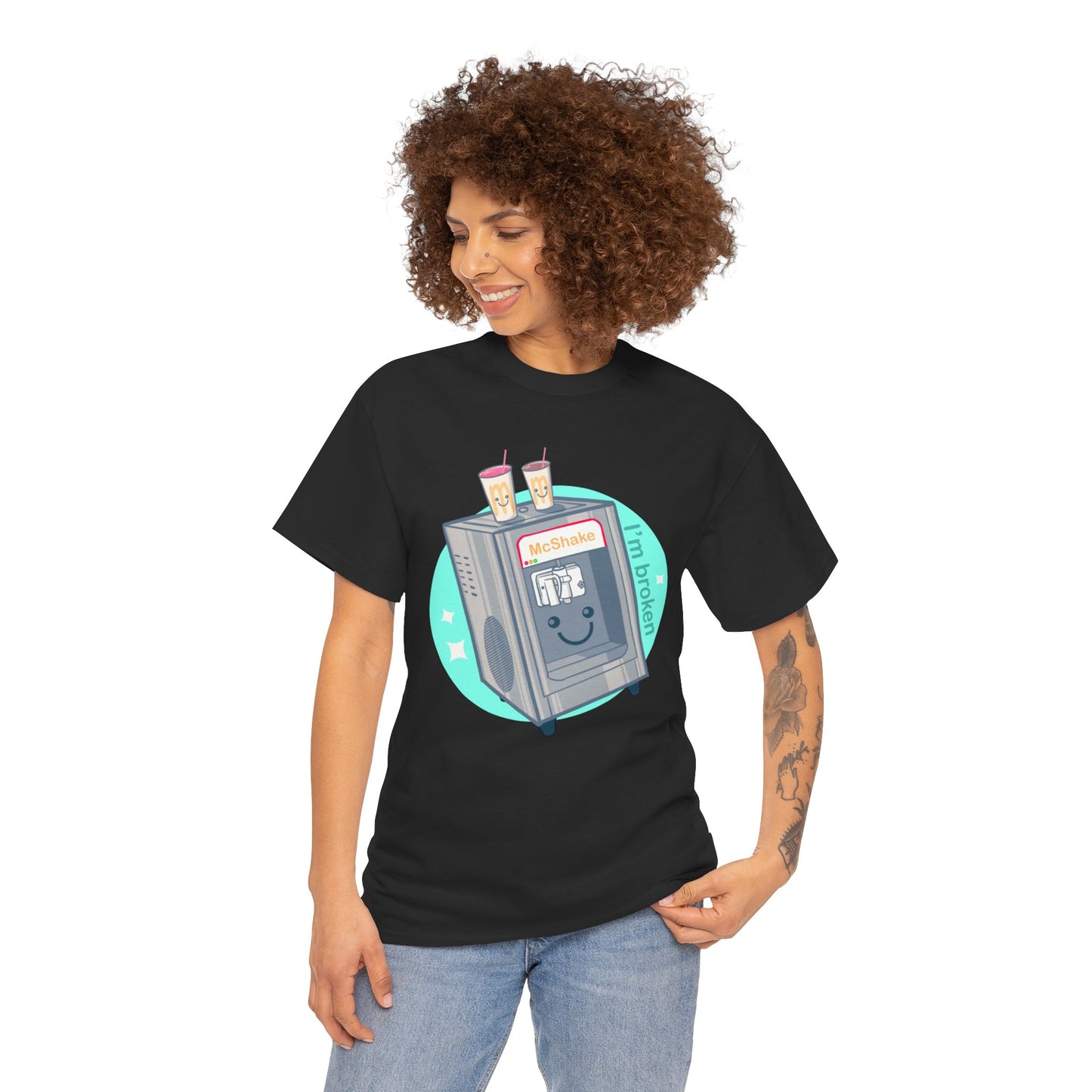Shake Machine Unisex Heavy Cotton Tee