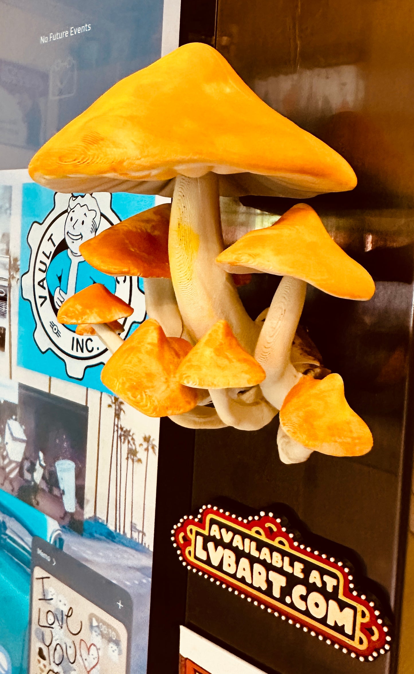 Fridge Fungi 3D Printed Magnet