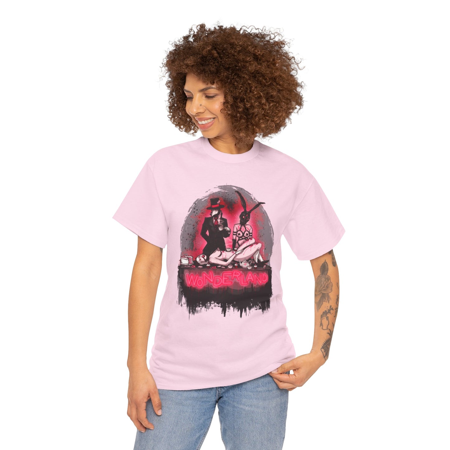 Wonderland Unisex Heavy Cotton Tee