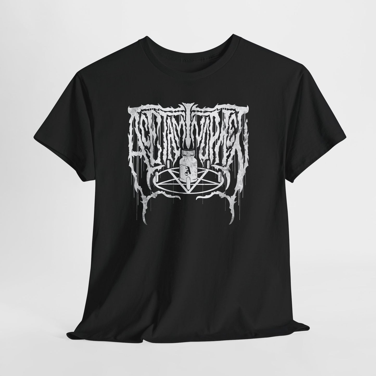 Acetaminophen Metal Unisex Heavy Cotton Tee