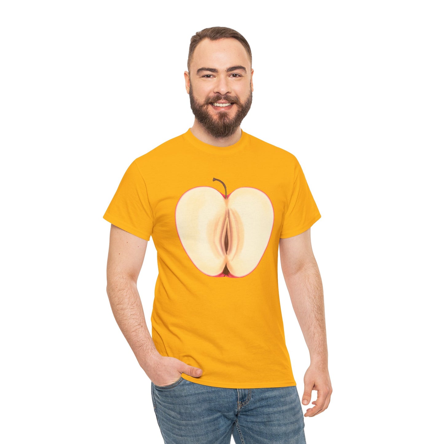 Apple Unisex Heavy Cotton Tee