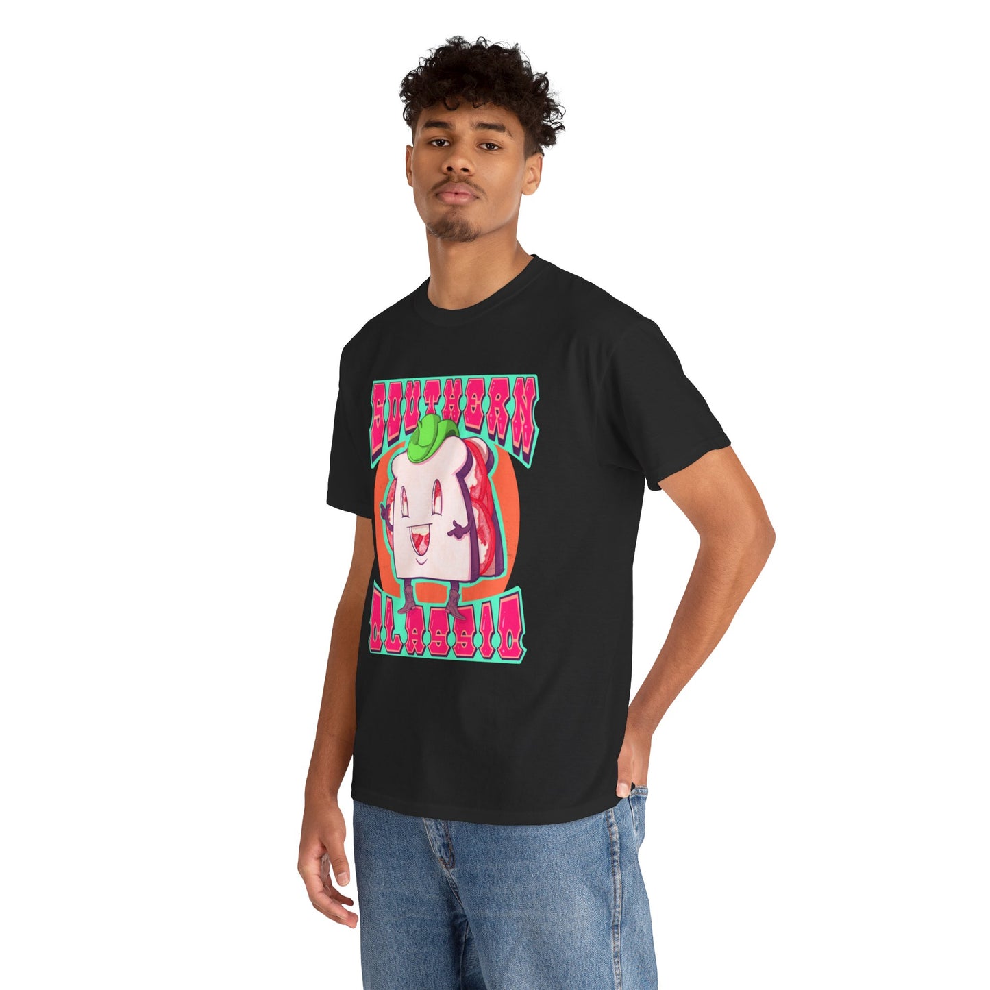 Tomato Sandwich Unisex Heavy Cotton Tee
