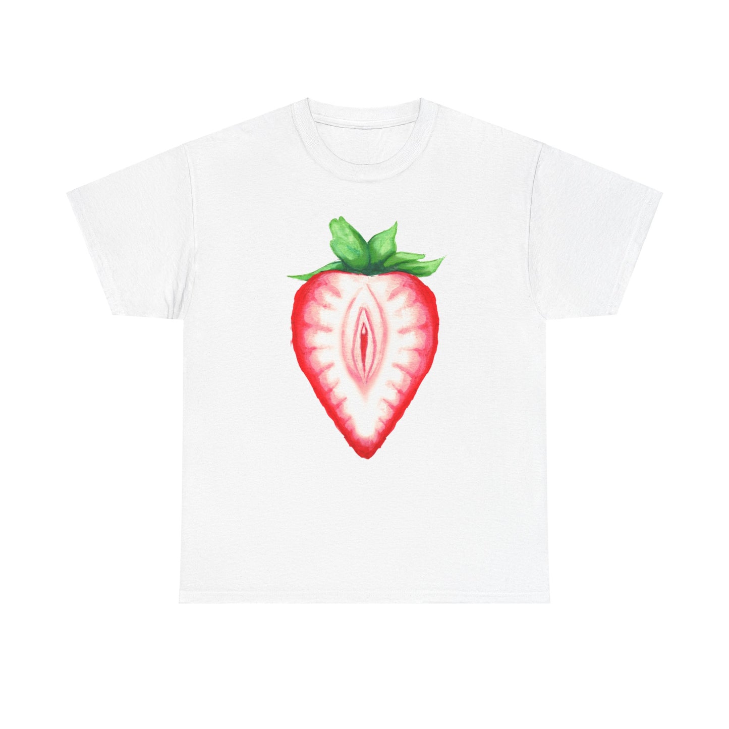 Juicy Strawberry Unisex Heavy Cotton Tee