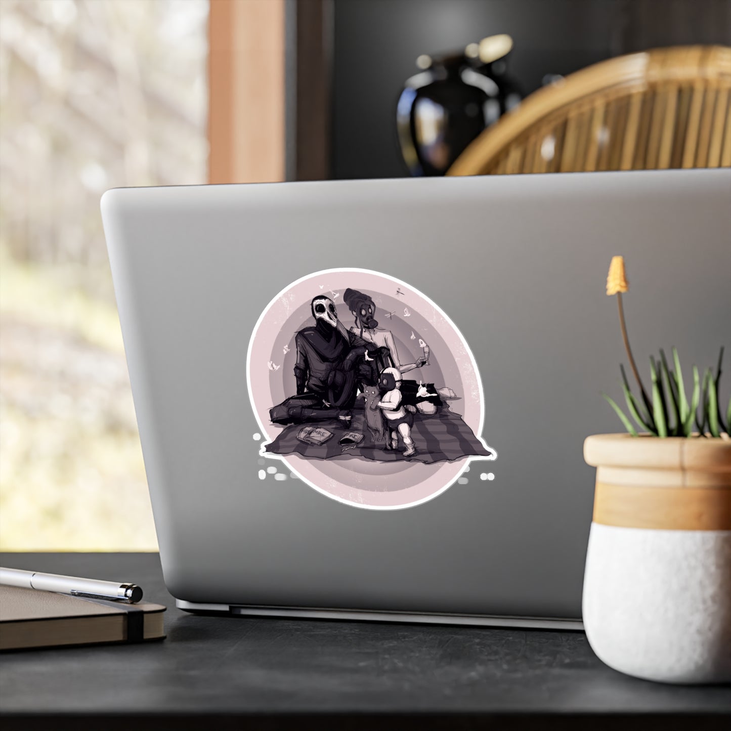 Nocturnal IX Kiss-Cut Vinyl Decal