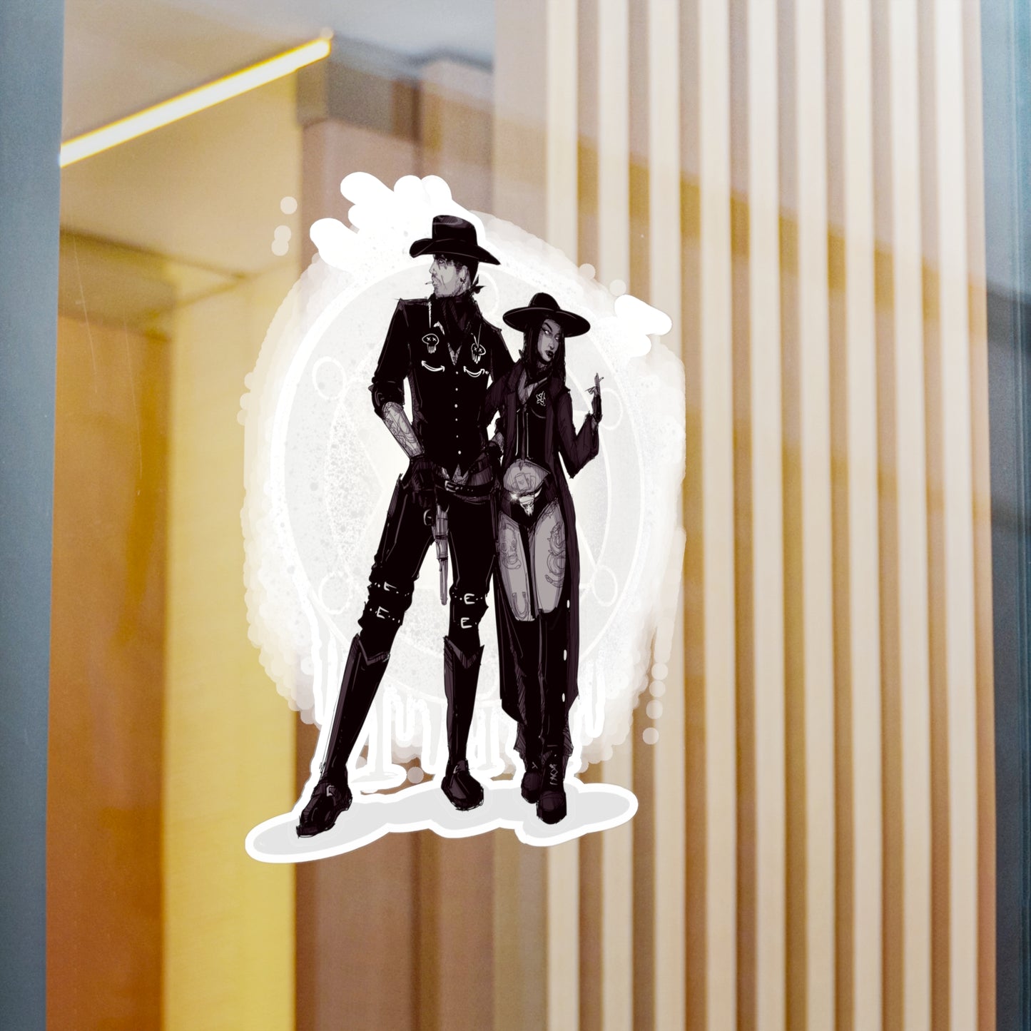 Outlaw Heart Kiss-Cut Vinyl Decal