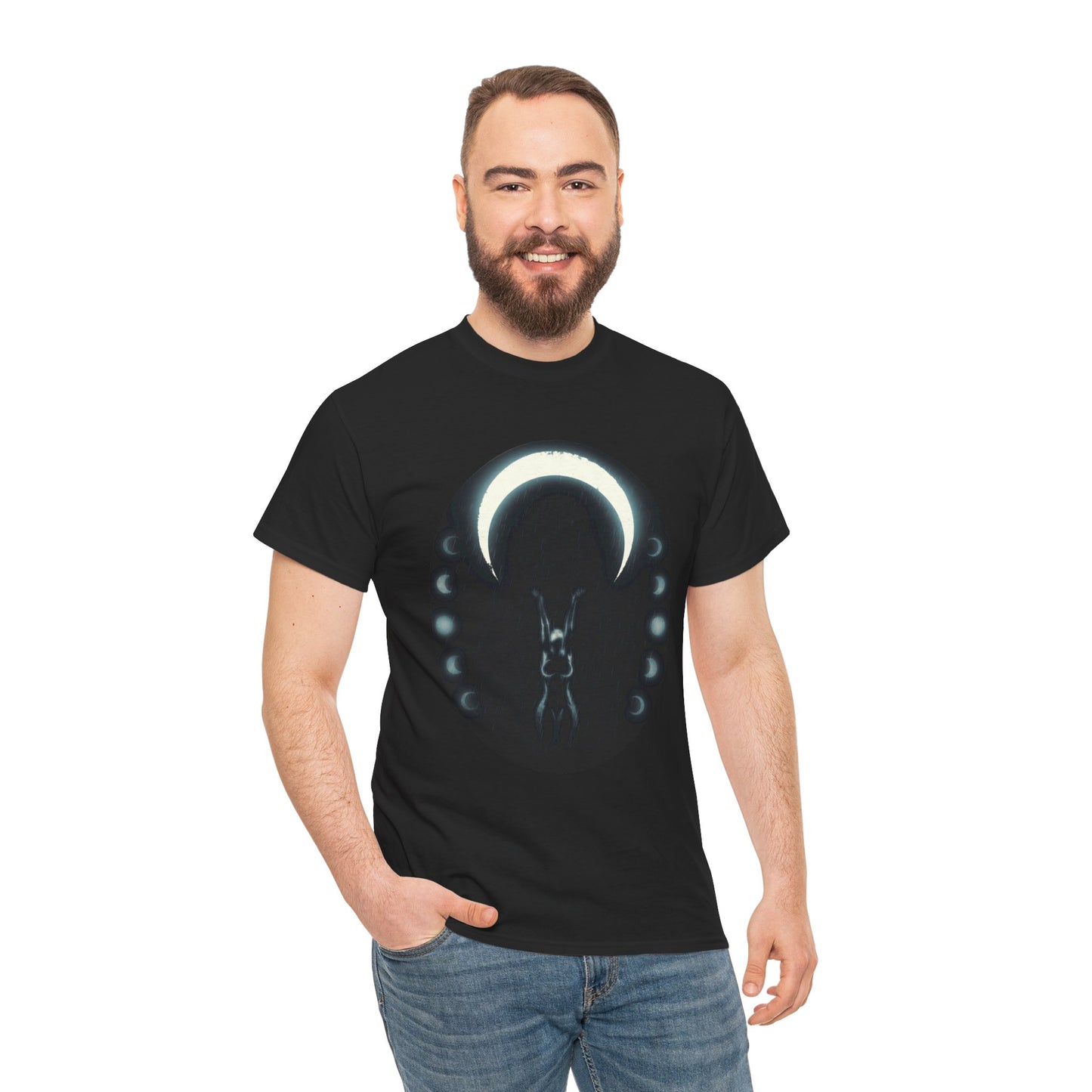 Moon Bath Unisex Heavy Cotton Tee