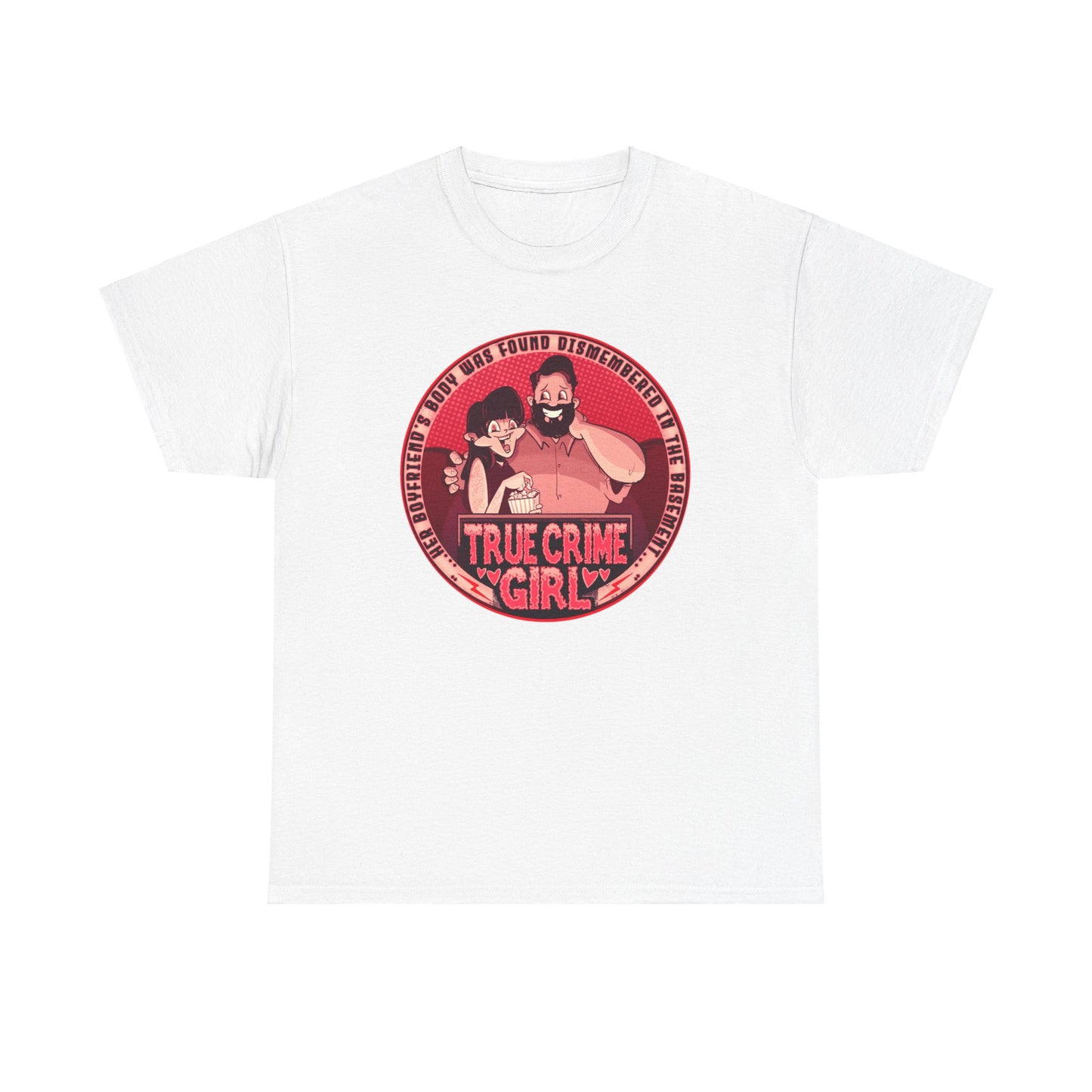 True Crime Girl Unisex Heavy Cotton Tee