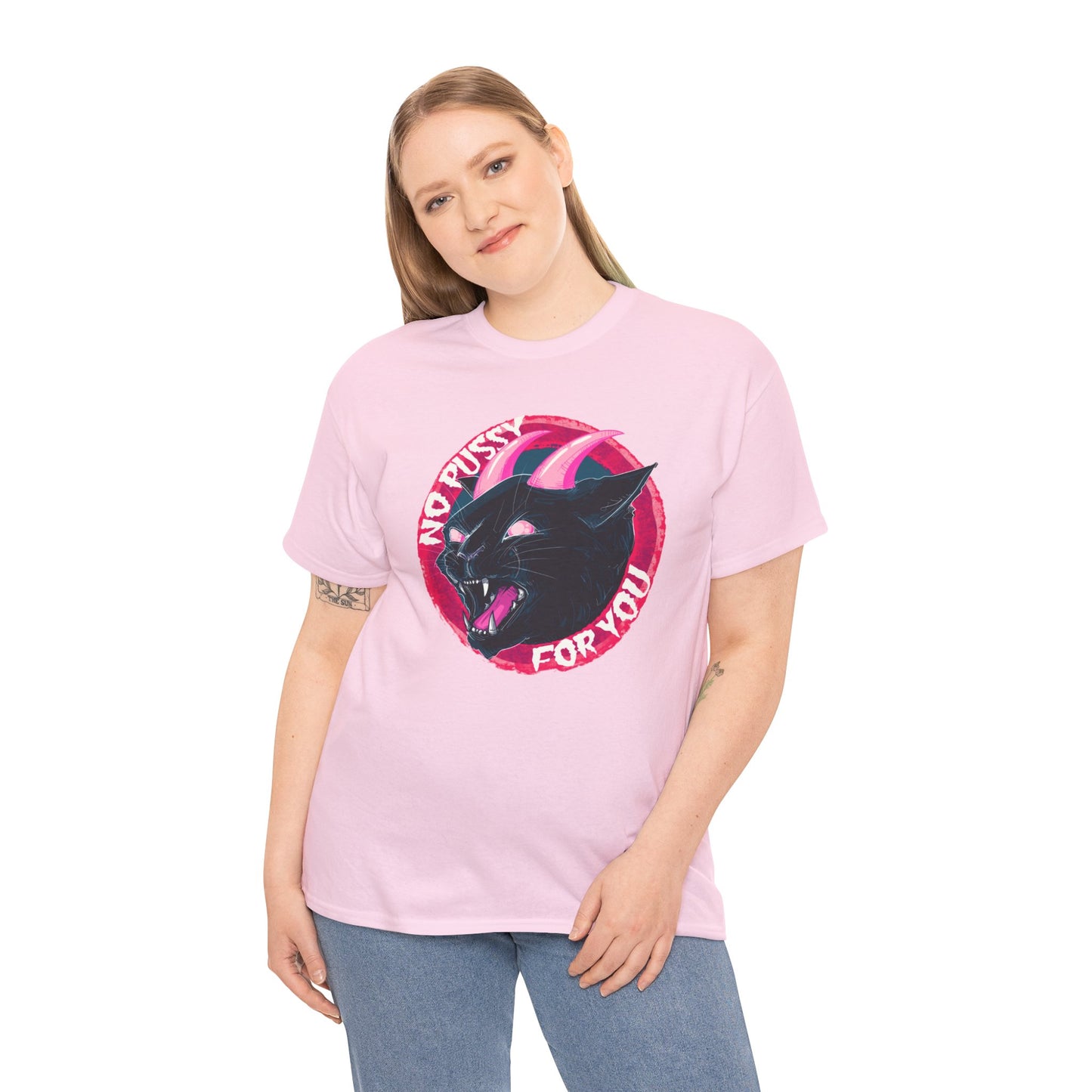 No Pussy For You Unisex Heavy Cotton Tee