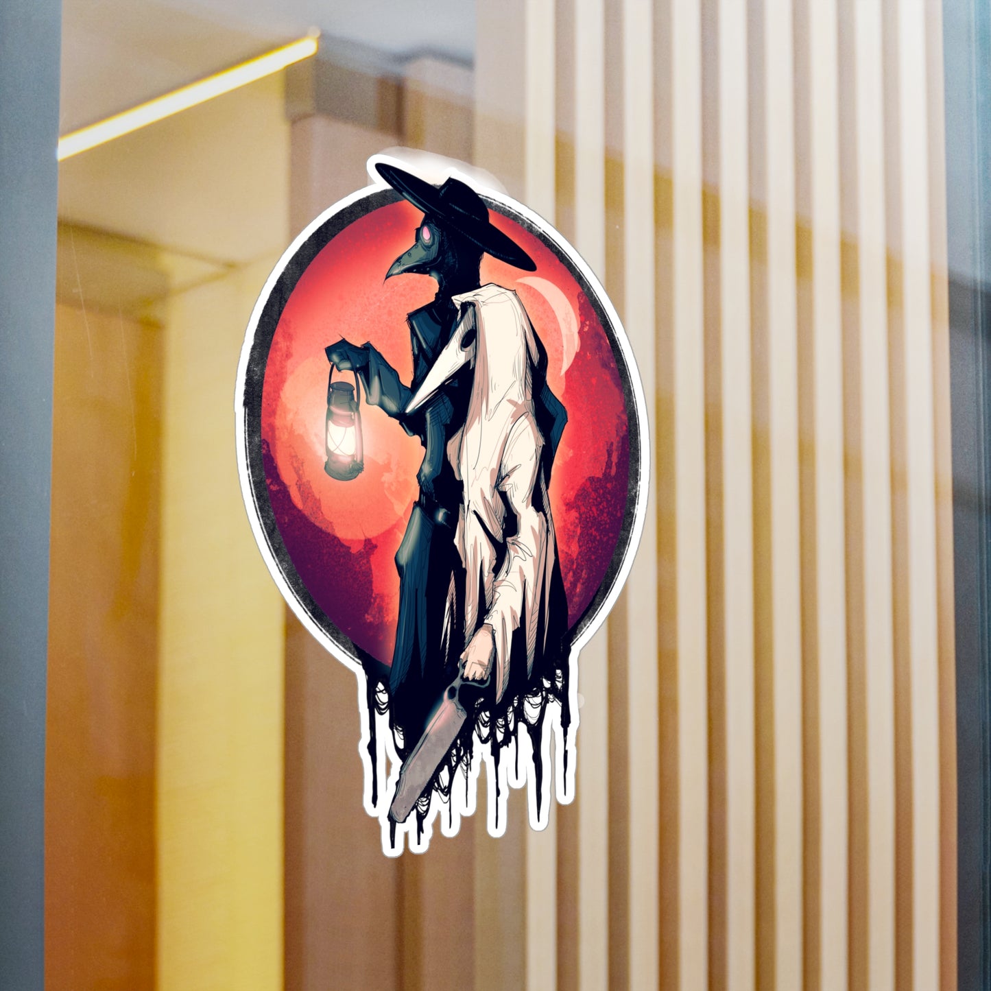 The Doctor & The Nurse Kiss-Cut Vinyl Decal