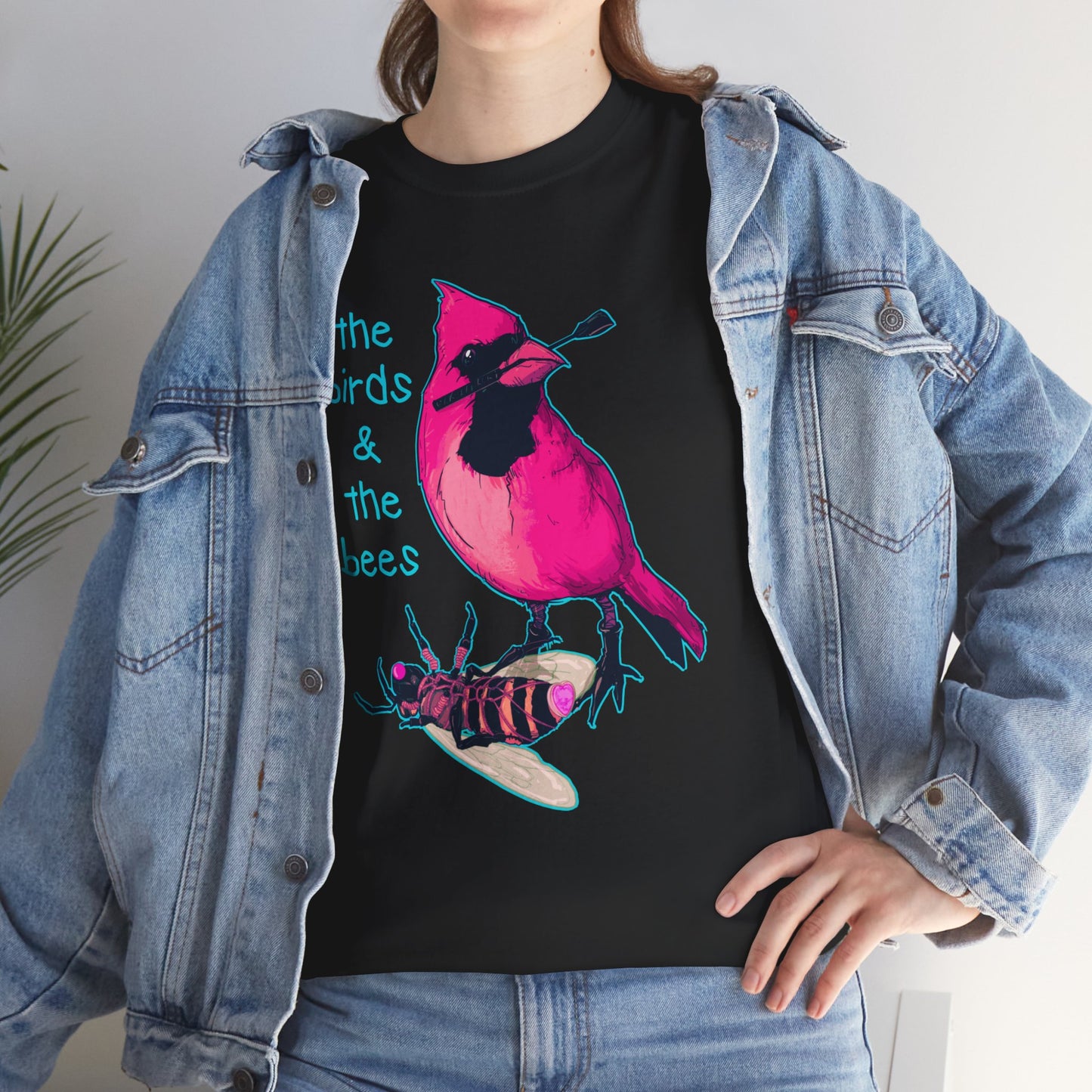The Birds & The Bees Unisex Heavy Cotton Tee