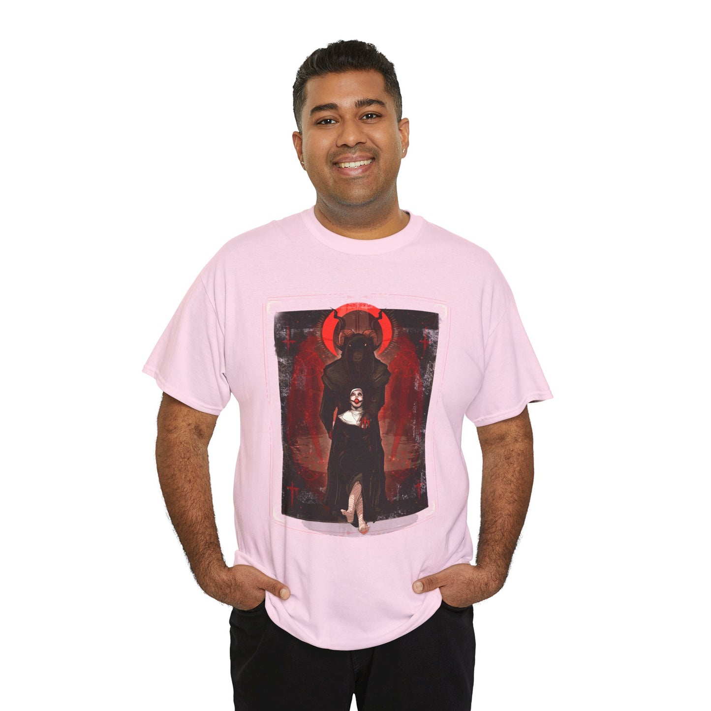 Today Satan Unisex Heavy Cotton Tee