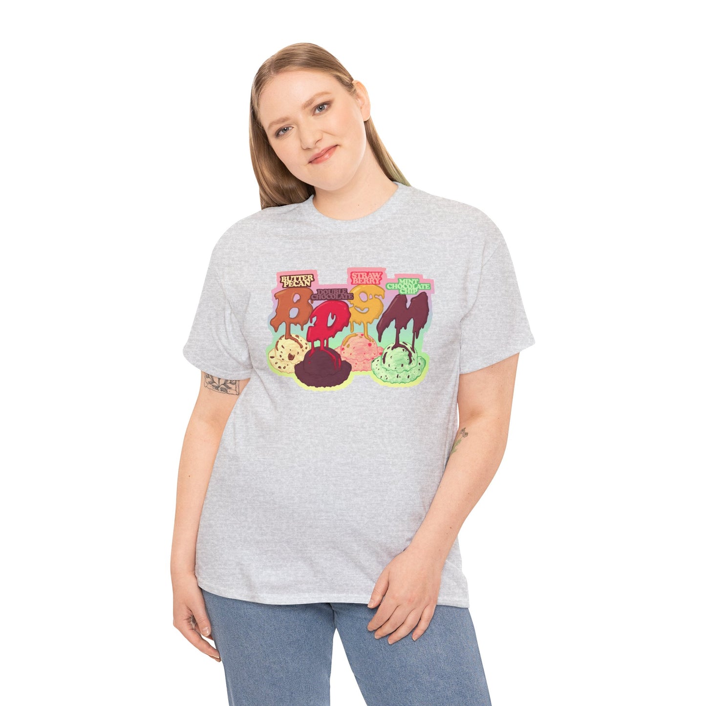 Ice Cream Unisex Heavy Cotton Tee