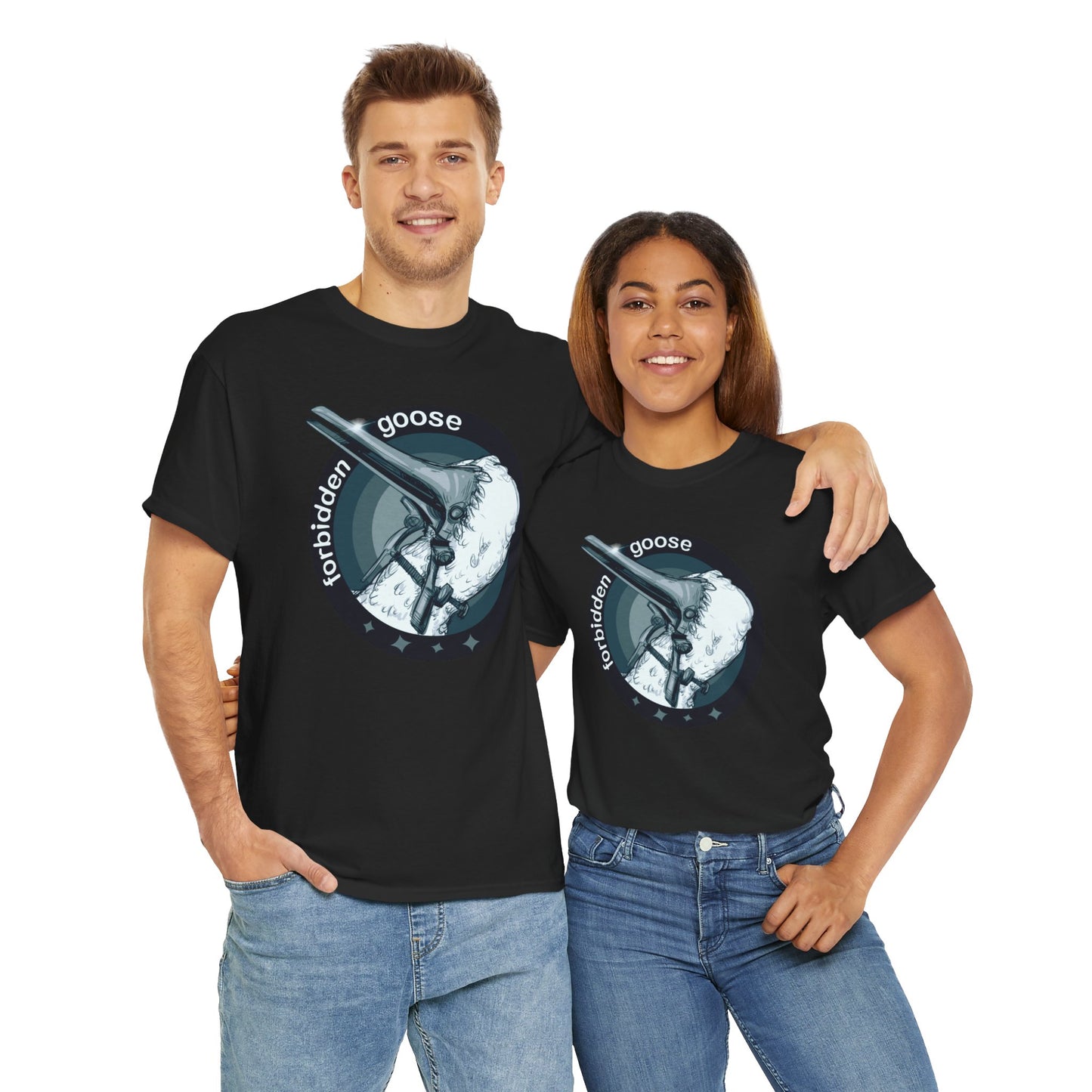 Forbidden Goose Unisex Heavy Cotton Tee