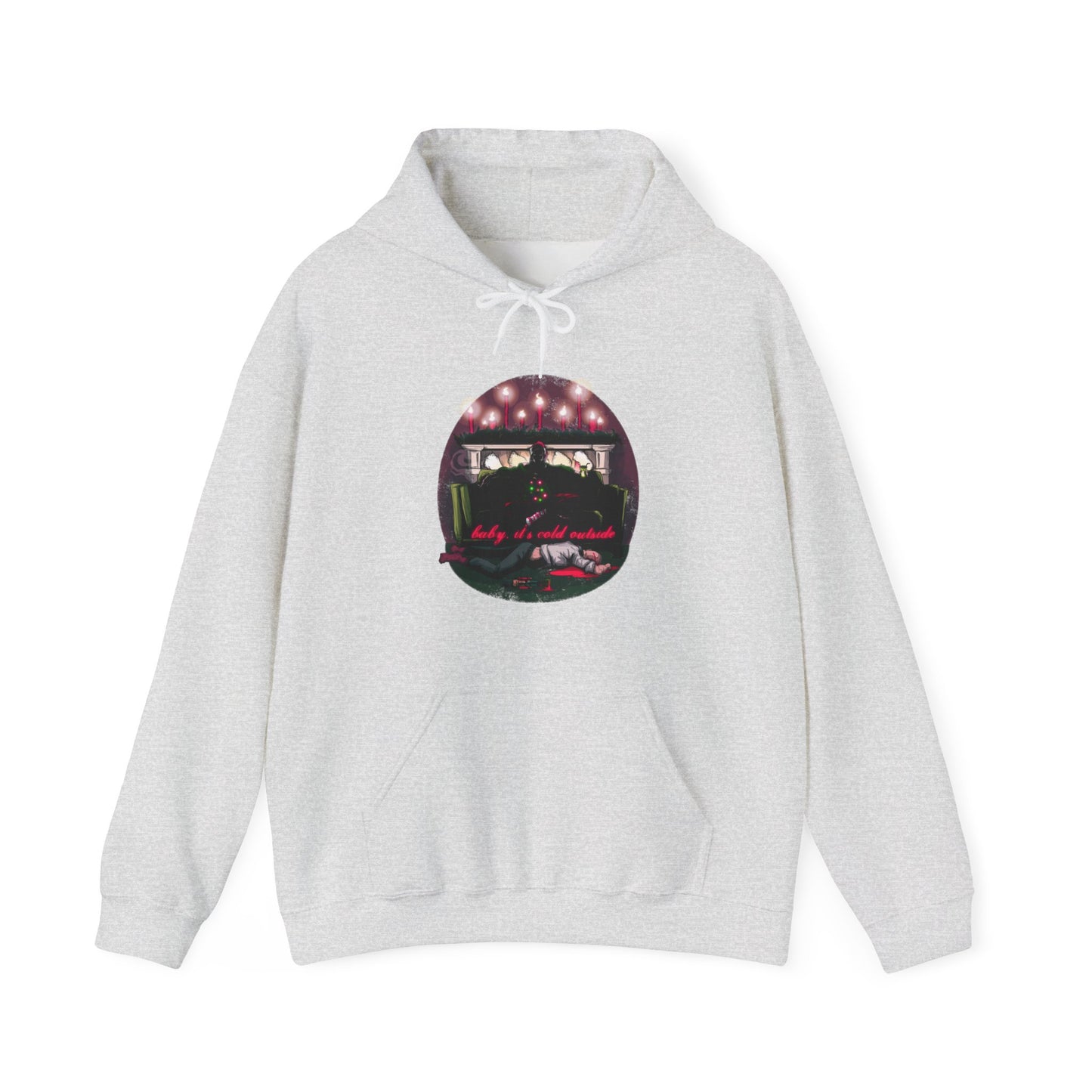 Baby It's Cold Outside Unisex Heavy Blend Hooded Sweatshirt