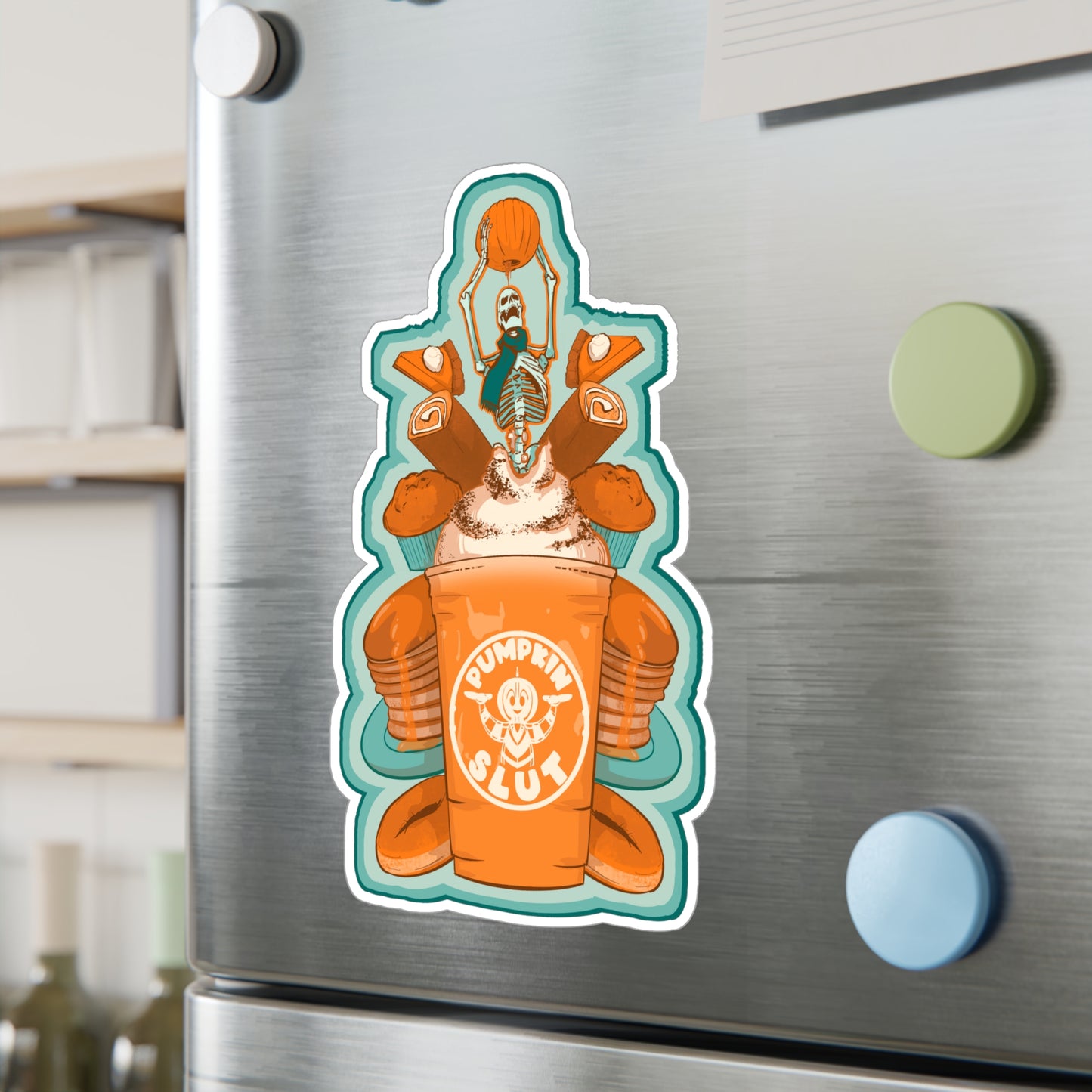 Pumpkin Slut Kiss-Cut Vinyl Decal