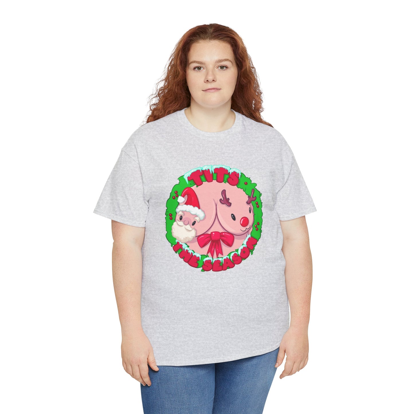 Tits The Season Unisex Heavy Cotton Tee