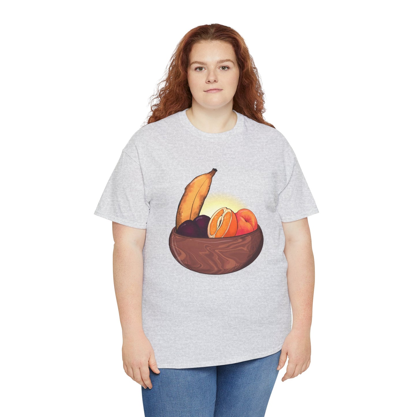 Adult Fruit Basket Unisex Heavy Cotton Tee