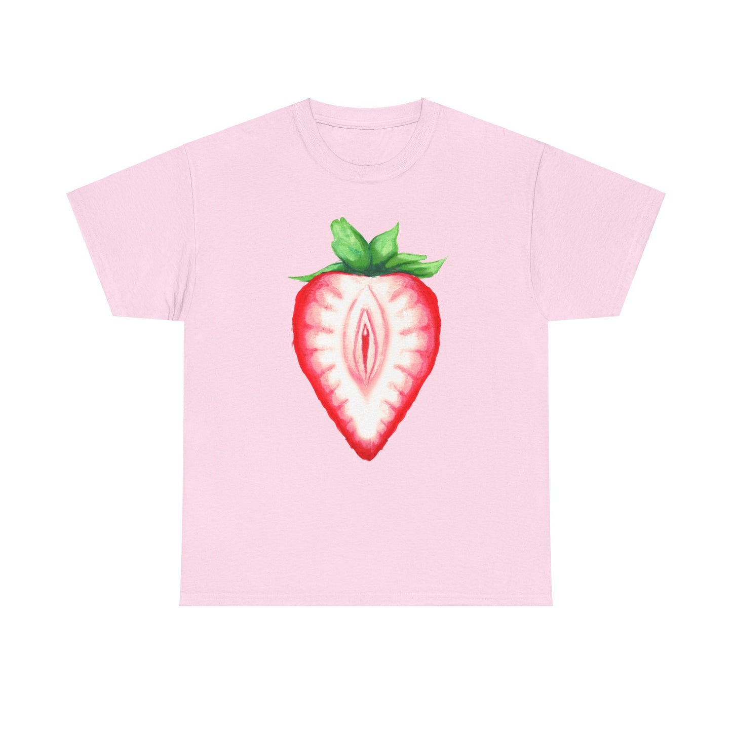 Juicy Strawberry Unisex Heavy Cotton Tee