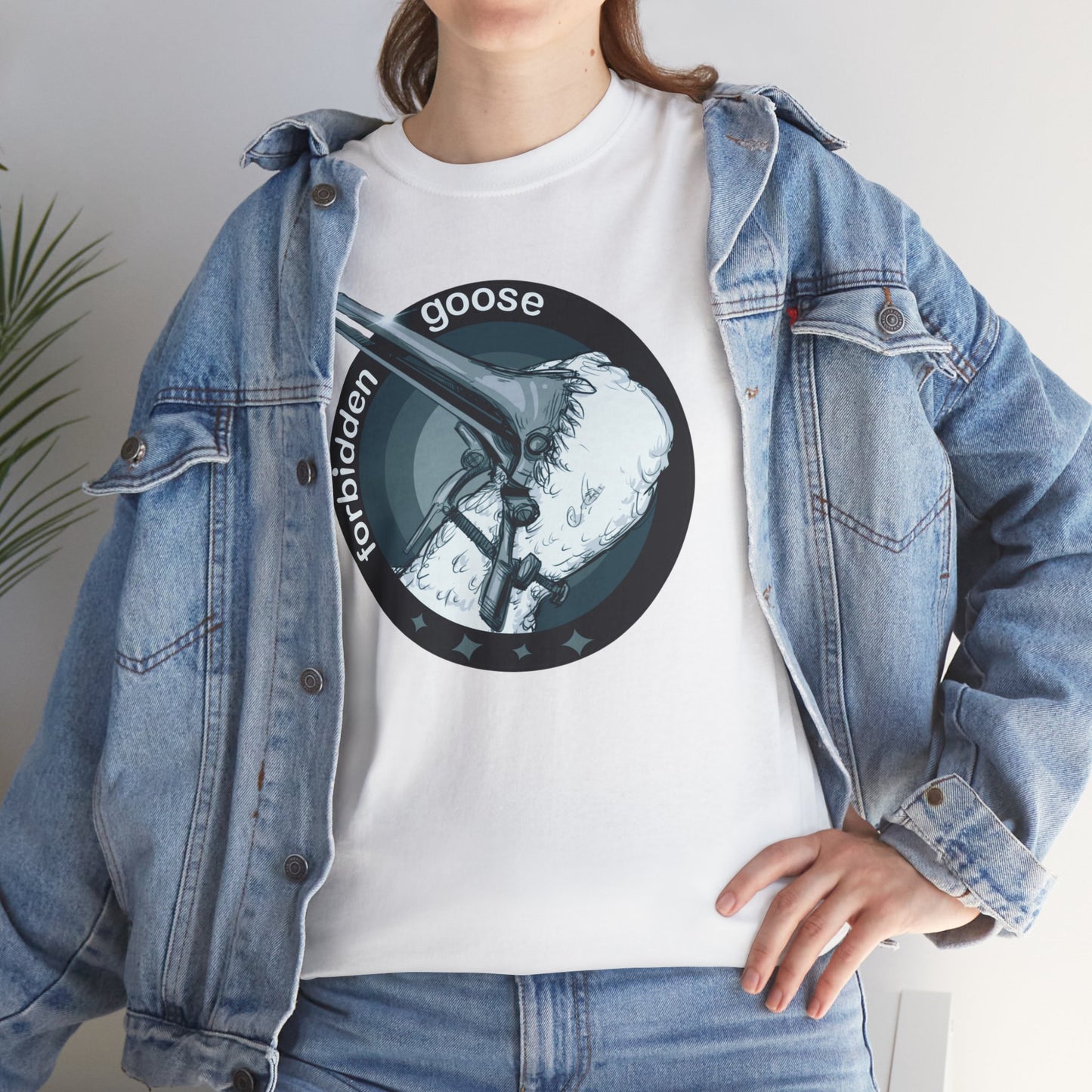 Forbidden Goose Unisex Heavy Cotton Tee
