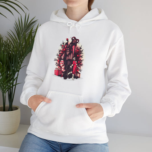 Lady Krampus Unisex Heavy Blend Hooded Sweatshirt